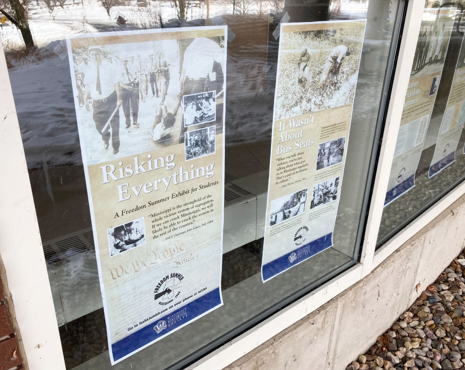 Panels at Monona Public Library